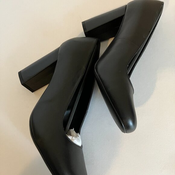 J Jill Black Amber 3" Heel Shoes Size 7M New with Box - Picture 2 of 7